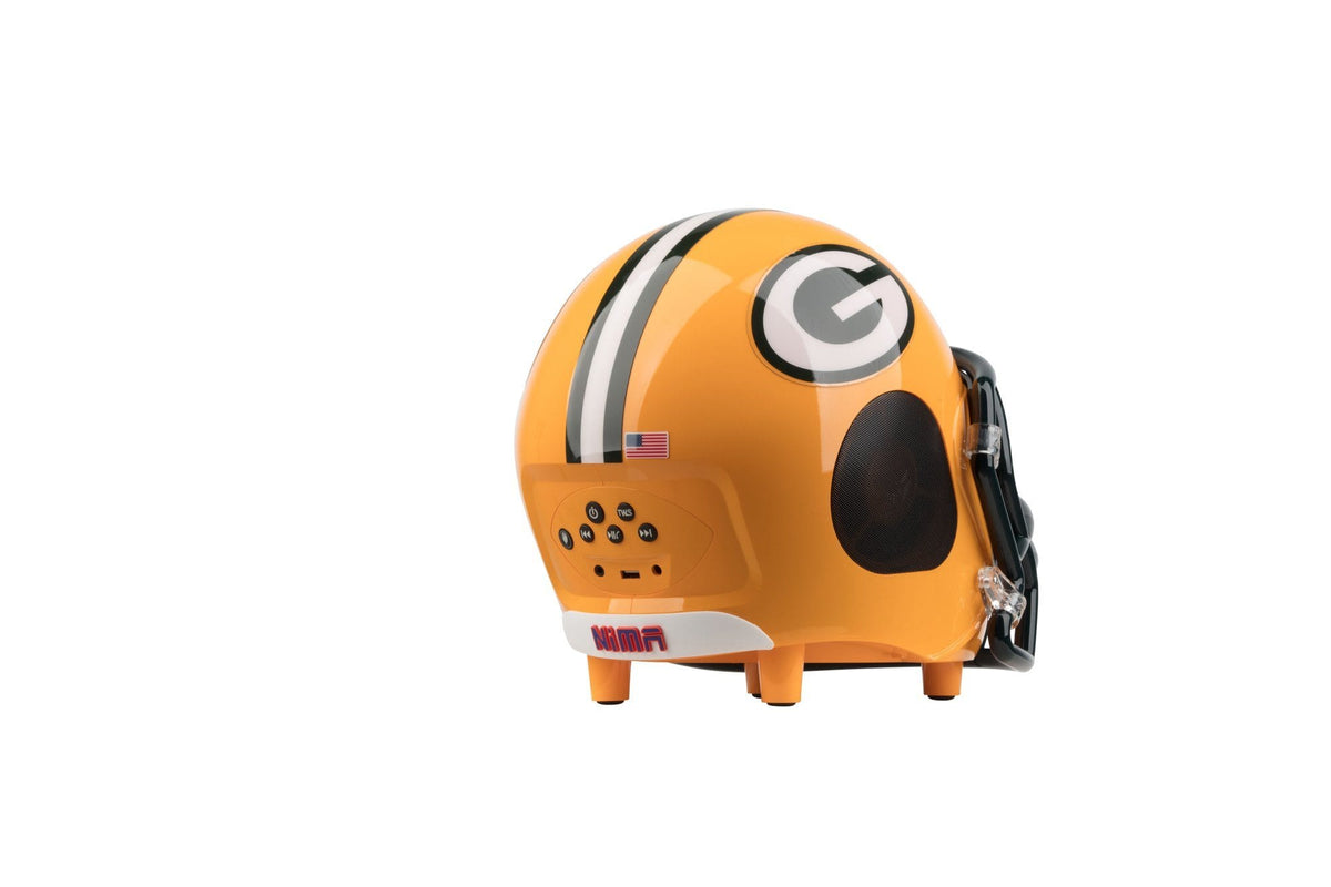 Green Bay Packers Mini Football Helmet Speaker