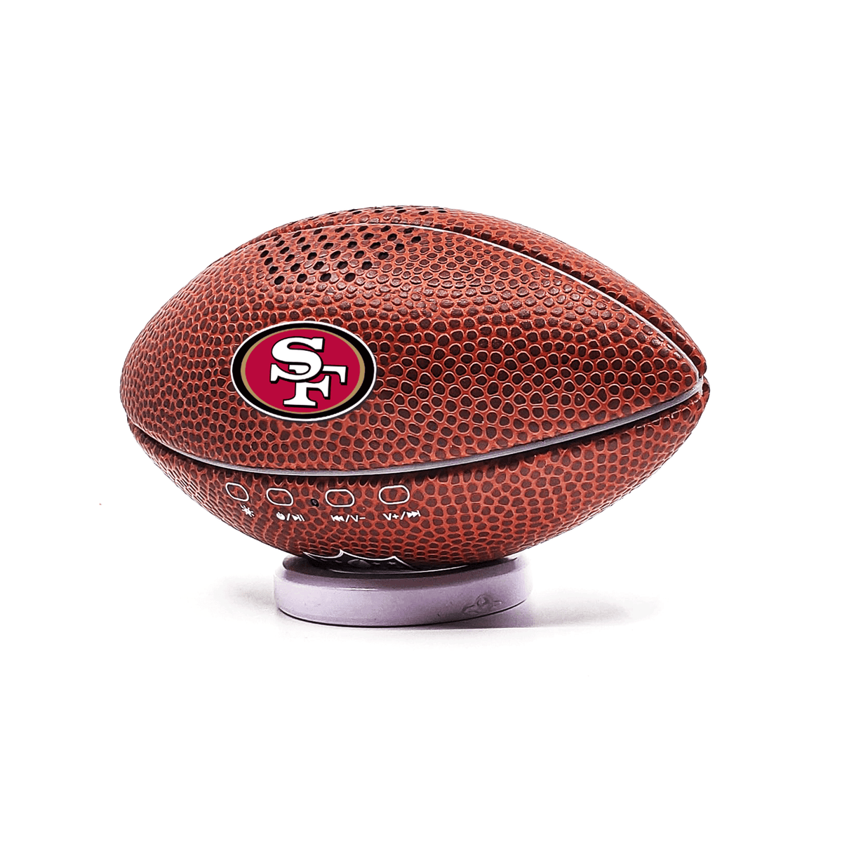 San Francisco 49ers Football Bluetooth Speaker – NIMA Sports Audio