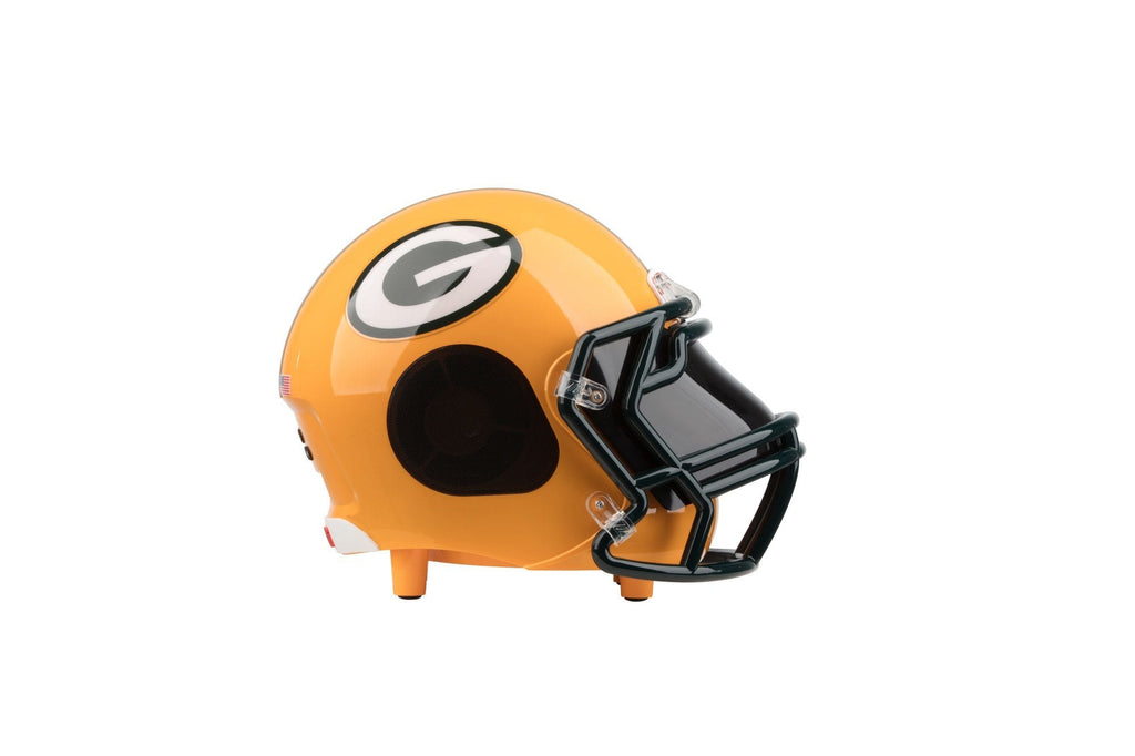 Green Bay Packers Bluetooth Speaker Helmet – NIMA Sports Audio